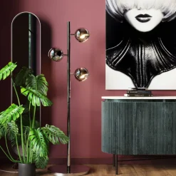 KARE Design Lampadaire Calotta chrome> Luminaires