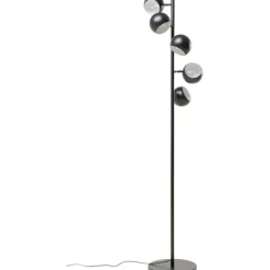 KARE Design Lampadaire Calotta noir 5 180cm> Luminaires
