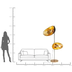 KARE Design Lampadaire Diva 202cm><noscript><img width=
