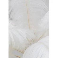 KARE Design Lampadaire Feather Palm blanc 165cm><noscript><img width=