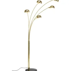 KARE Design Lampadaire Five Fingers laiton> Luminaires