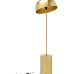 KARE Design Lampadaire Loungy doré 160cm><noscript><img width=