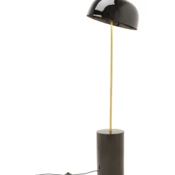KARE Design Lampadaire Loungy noir 160cm> Luminaires