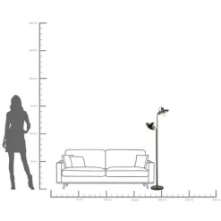 KARE Design Lampadaire Speaker Duo 149cm><noscript><img width=