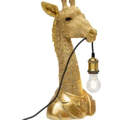 KARE Design Lampe à poser Animal Giraffe doré 50cm><noscript><img width=