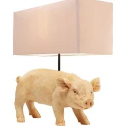 KARE Design Lampe à poser Animal Pig 50cm> Luminaires
