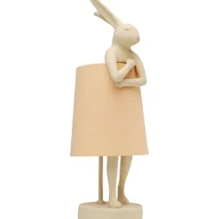 KARE Design Lampe à poser Animal Rabbit champagne/peach 50cm> Luminaires