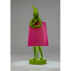 KARE Design Lampe à poser Animal Rabbit vert/fuchsia 50cm><noscript><img width=