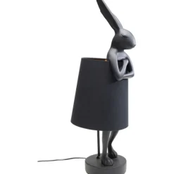 KARE Design Lampe à poser Animal Rabbit noir 68cm><noscript><img width=