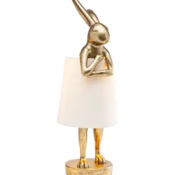 KARE Design Lampe á poser Animal Rabbit doré/blanc 68cm><noscript><img width=