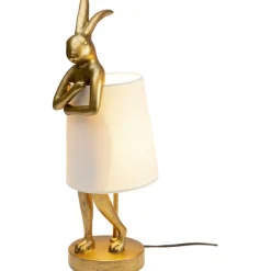 KARE Design Lampe à poser Animal Rabbit doré/blanc 50cm><noscript><img width=