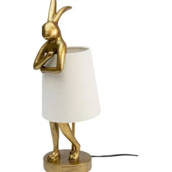 KARE Design Lampe à poser Animal Rabbit doré/blanc 50cm><noscript><img width=