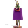 KARE Design Lampe à poser Animal Rabbit Graffiti/violet 50cm> Luminaires