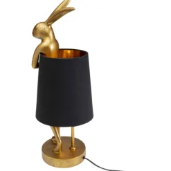 KARE Design Lampe à poser Animal Rabbit doré/noir 50cm><noscript><img width=