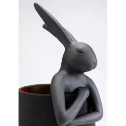KARE Design Lampe à poser Animal Rabbit noir 50cm><noscript><img width=