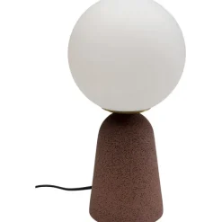 KARE Design Lampe à poser Bollie rouge 33cm><noscript><img width=