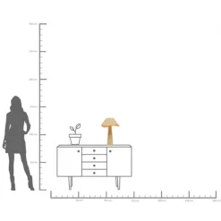 KARE Design Lampe à poser Cloudy rond écru 49cm><noscript><img width=