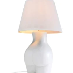 KARE Design Lampe à poser Donna blanc 48cm> Luminaires