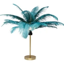 KARE Design Lampe à poser Feather Palm vert 60cm> Luminaires
