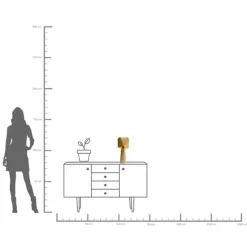 KARE Design Lampe à poser Martha doré 38cm><noscript><img width=