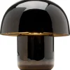 KARE Design Lampe à poser Mushroom Shiny noir 20cm> Luminaires