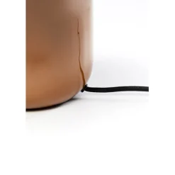 KARE Design Lampe à poser Mushroom Shiny marron 27cm><noscript><img width=
