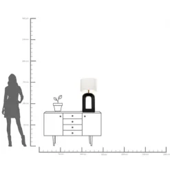 KARE Design Lampe à poser Tube 79cm><noscript><img width=