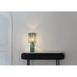 KARE Design Lampe à poser Veccio bleu 42cm> Luminaires