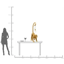 KARE Design Lampe de sol Monkey Dance 120cm><noscript><img width=
