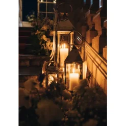 KARE Design Lanterne Giardino argenté (4/Set)><noscript><img width=