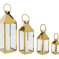 KARE Design Lanterne Giardino doré (4/Set)><noscript><img width=