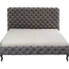 KARE Design Lit Desire haut gris argenté 180x200cm> Meubles