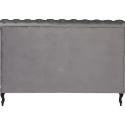 KARE Design Lit Desire haut gris argenté 180x200cm><noscript><img width=