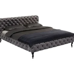 KARE Design Lit Desire Velvet Silver Grey 200x200cm><noscript><img width=