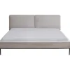 KARE Design Lit East Side velours cotelé gris 180x200cm> Meubles