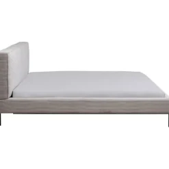 KARE Design Lit East Side velours cotelé gris 180x200cm><noscript><img width=