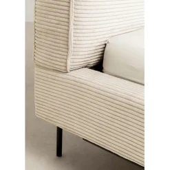 KARE Design Lit East Side velours côtelé crème 180x200><noscript><img width=