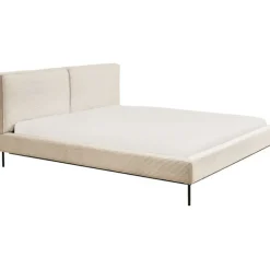 KARE Design Lit East Side velours côtelé crème 160x200><noscript><img width=
