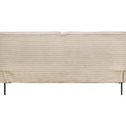 KARE Design Lit East Side velours côtelé crème 160x200><noscript><img width=