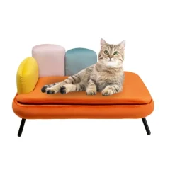 KARE Design Lit pour chien/chat Diva orange><noscript><img width=