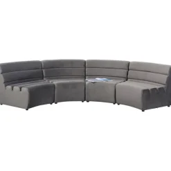 KARE Design Élément de canapé Wave gris><noscript><img width=