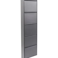 KARE Design Meuble à chaussures Caruso 5 anthracite><noscript><img width=
