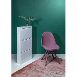 KARE Design Meuble à chaussures Caruso 3 blanc> Meubles