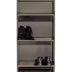 KARE Design Meuble à chaussures Caruso 3 argenté (Mailorder)><noscript><img width=