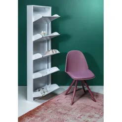 KARE Design Meuble à chaussures Caruso 5 blanc> Meubles