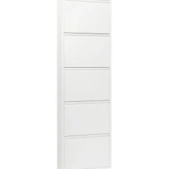 KARE Design Meuble à chaussures Caruso 5 blanc><noscript><img width=