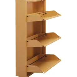 KARE Design Meuble à chaussures Caruso 3 jaune (MO)><noscript><img width=