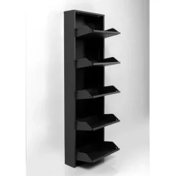 KARE Design Meuble à chaussures Caruso 5 noir (MO)><noscript><img width=