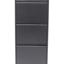 KARE Design Meuble à chaussures Caruso 3 anthracite (MO)> Meubles