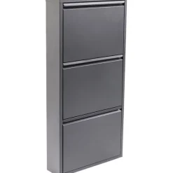 KARE Design Meuble à chaussures Caruso 3 anthracite (MO)><noscript><img width=